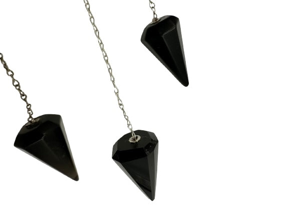 PENDULO OBSIDIANA NEGRA