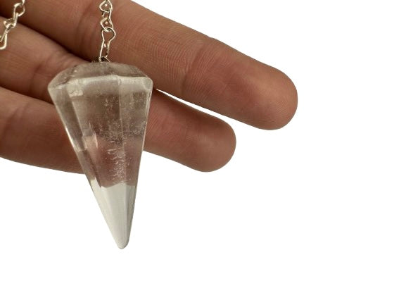 PENDULO CUARZO CRISTAL