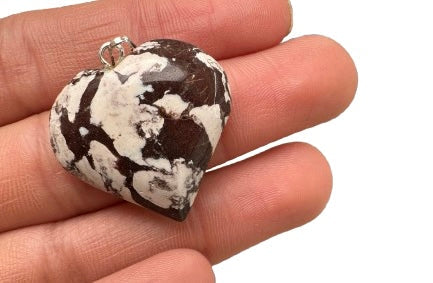 COLGANTE CORAZÓN JASPE PAISAJE