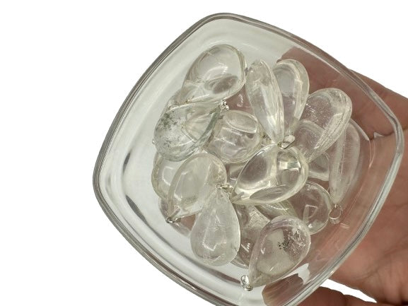 COLGANTE GOTA CUARZO CRISTAL