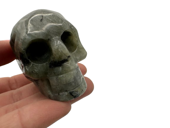 CALAVERA DECORATIVA LABRADORITA