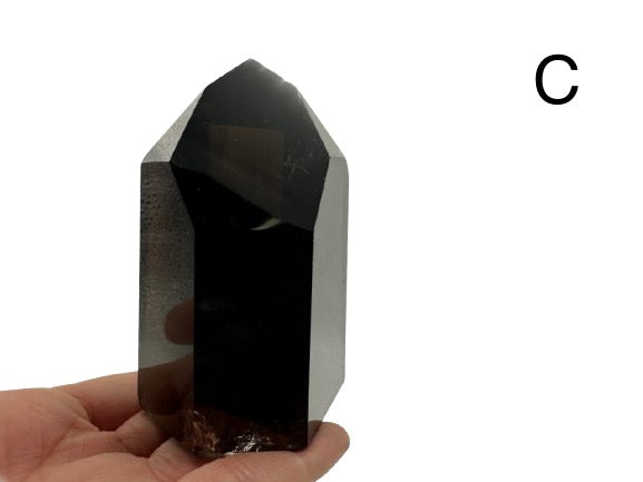 PUNTA DE CUARZO AHUMADO