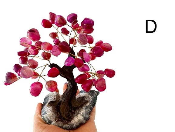 ARBOL DECORATIVO ÁGATA ROSA