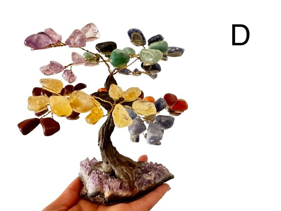 ARBOL DECORATIVO CUARZOS VARIOS