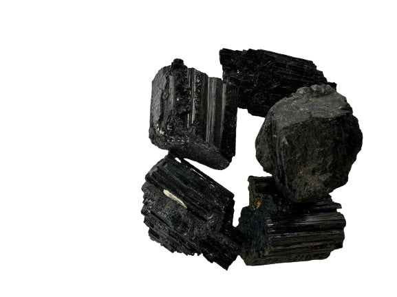 TROZO NATURAL TURMALINA NEGRA