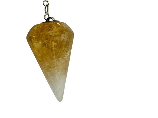 PENDULO CUARZO CITRINO