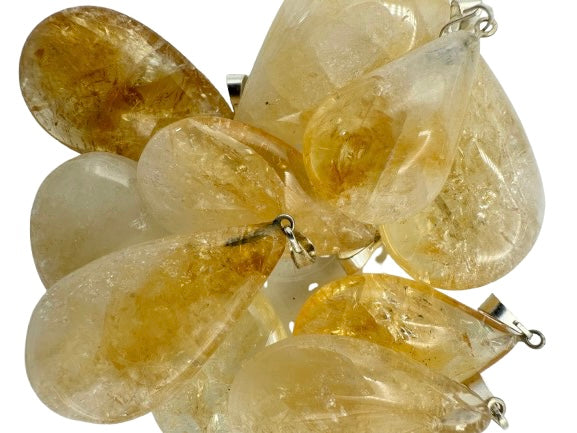 COLGANTE GOTA CUARZO CITRINO