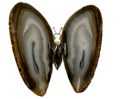 MARIPOSA ÁGATA MARRÓN
