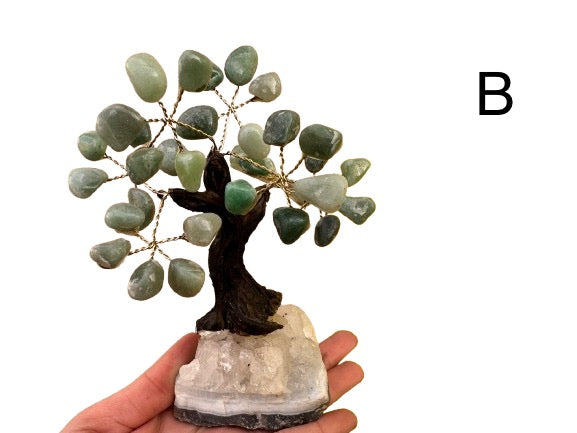 ARBOL DECORATIVO CUARZO VERDE