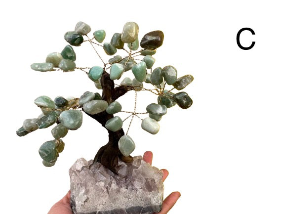 ARBOL DECORATIVO CUARZO VERDE