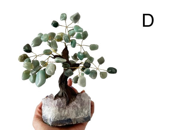 ARBOL DECORATIVO CUARZO VERDE
