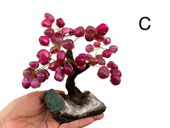 ARBOL DECORATIVO ÁGATA ROSA