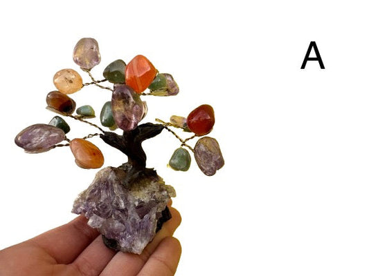 ARBOL DECORATIVO CUARZOS VARIOS