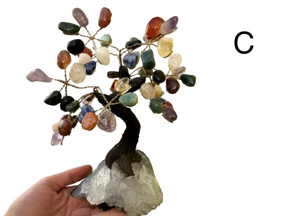 ARBOL DECORATIVO CUARZOS VARIOS