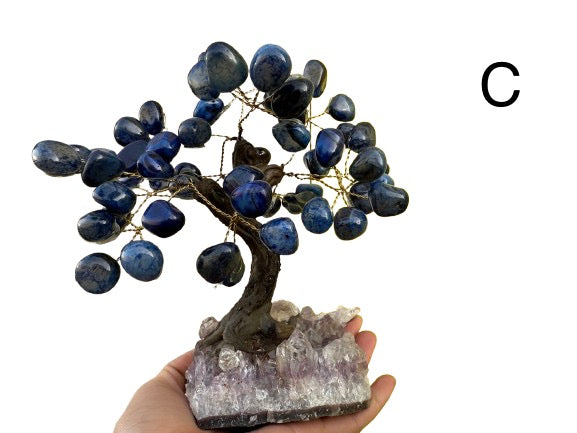 ARBOL DECORATIVO ÁGATA AZUL