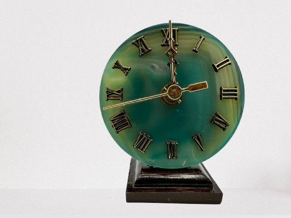RELOJ ÁGATA VERDE