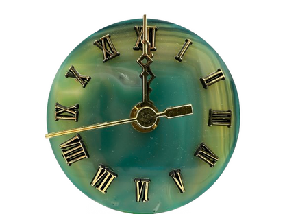 RELOJ ÁGATA VERDE